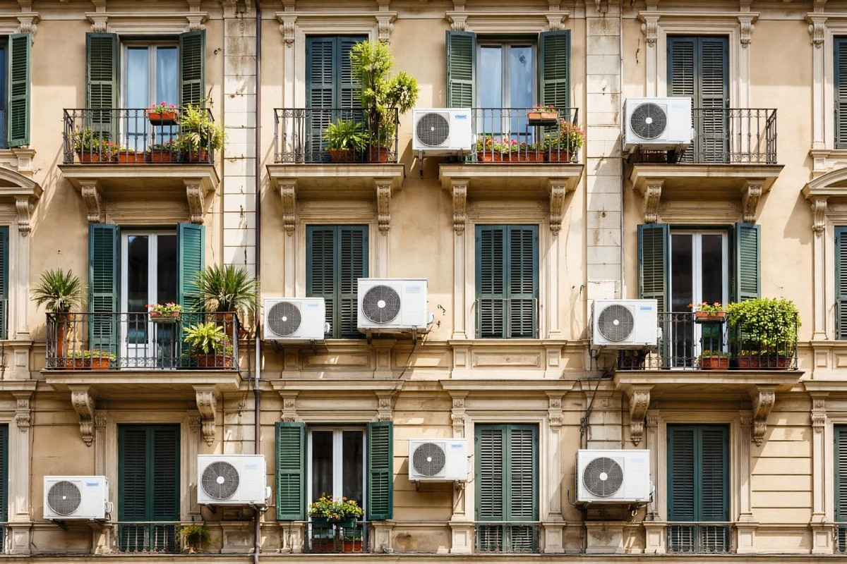 Condizionatori in facciata e regolamento condominiale: quando il divieto assembleare è nullo
